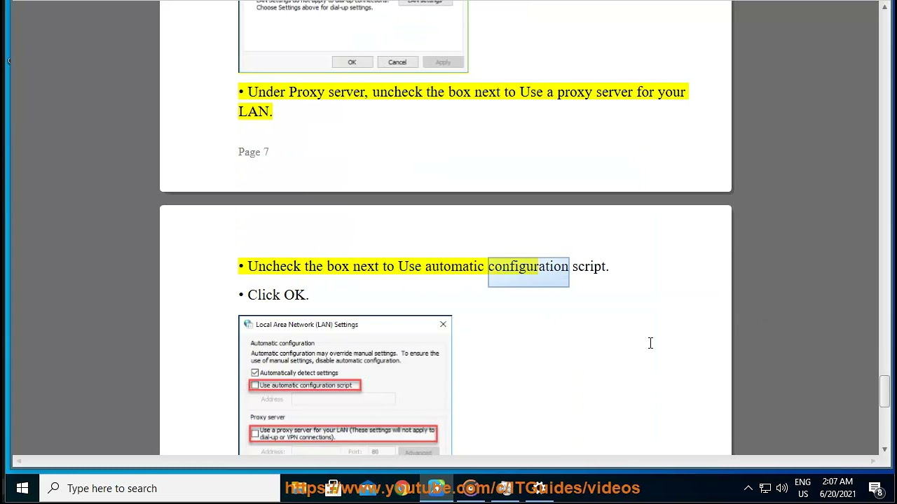 Update Bitdefender's Tips: remove proxy settings in Chrome/Firefox/Windows/Microsoft Edge/IE