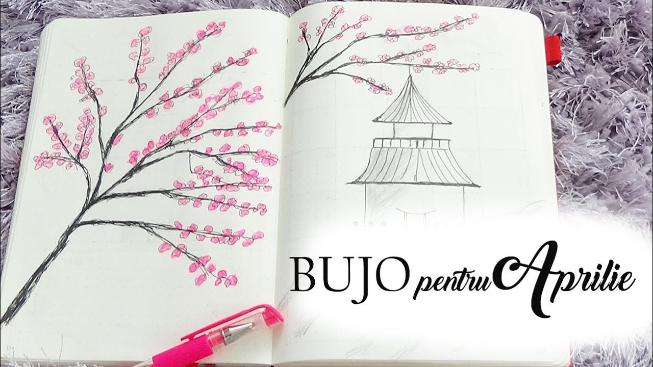 Planificare BUJO pentru luna Aprilie makeup artist