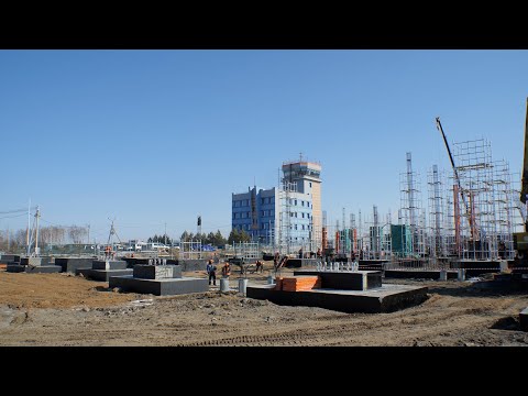 В аэропорту Благовещенска идет масштабное строительство