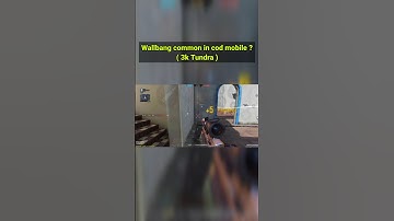 Wallbang common in cod mobile?  #codm #ganythcodm #codmobile   #callofdutymobile