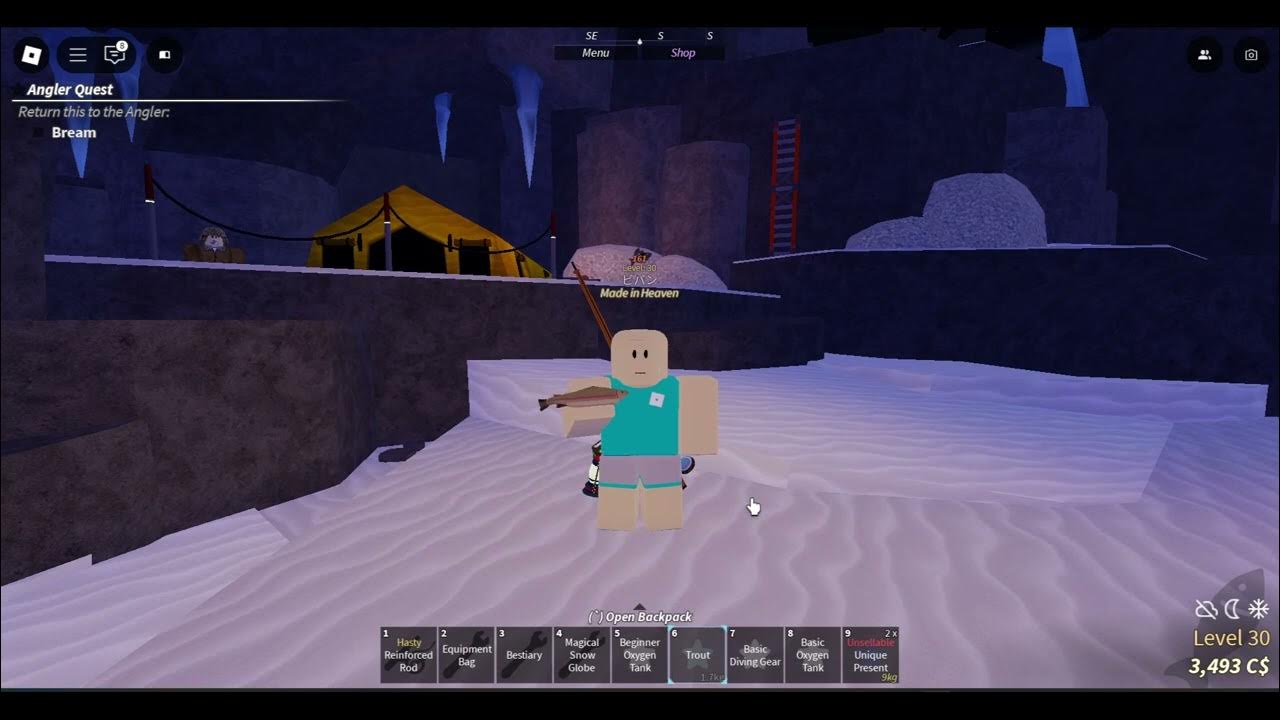 How to favorite your fish in fisch roblox fisch how to favorite items