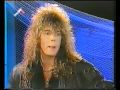 Capture de la vidéo Joey Tempest - Interview,Musicbox 1986 (Rare Stuff)