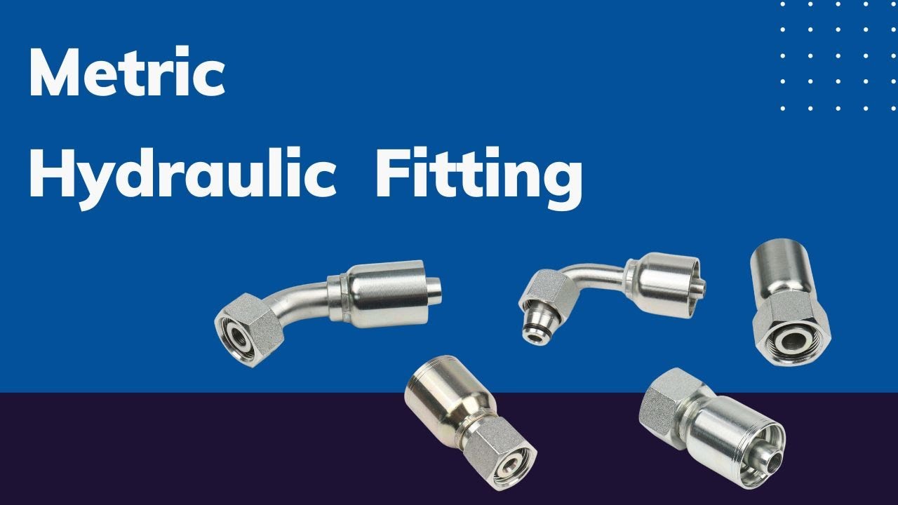 Metric O-ring seal female hydraulic fitting