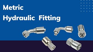 Metric O-ring seal female hydraulic fitting