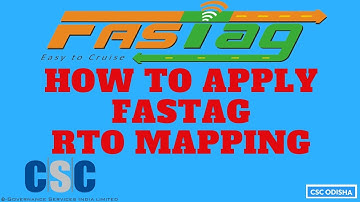 HOW TO APPLY FASTAG RTO MAPPING || Latest Update 2017
