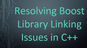 Resolving Boost Library Linking Issues in C+ +