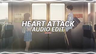 heart attack - demi lovato [edit audio]