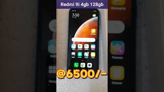 Redmi 9i 4gb 128gb @6500/-/ Secondhand mobiles/prexo mobiles/miltahaideals
