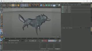 Learn Cinema 4D  Low Poly Wolf part 10
