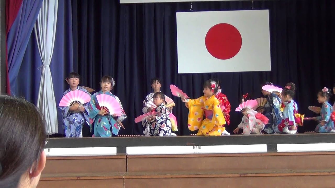 ひな祭り in 因島田熊町敬老会2014（日本舞踊子ども教室）