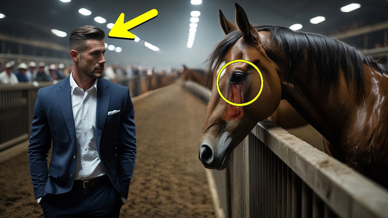 Fiatal milliomos licitál egy síró kancára egy aukción – majd megismeri a szívszorító igazságot