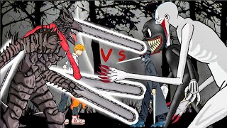 Chainsaw Devil, Denji Vs Cartoon Cat, SCP-096 and Katana Devil - |DC2|