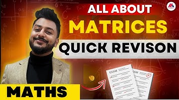 Matrices Quick in Depth Revision by Yash Maheshwari Sir for ISC Class 12 2024-25