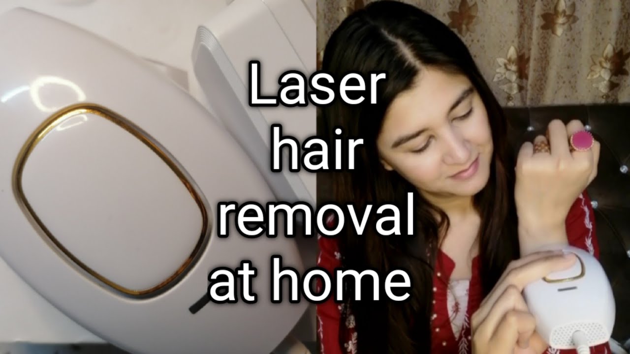 Laser Hair removal at Home# IPL laser device.