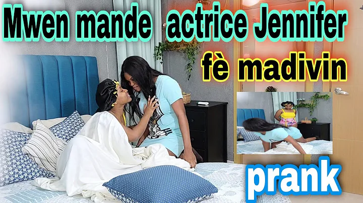 Mwen mande actrice Jennifer f Madivin gade reactio...