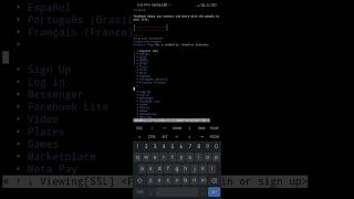 Facebook in Termux. Open facebook in Termux #termux #android #termuxtricks