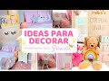 💕DECORACION PARA CUARTO DE NIñAS* IDEAS PARA DECORAR UN CUARTO DE NIÑAS 2020 #DECORACION #GIRLYROOM