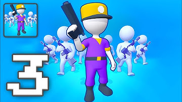 Army War Camp: Battle Game - Gameplay Walkthrough Part 3 - Casual Games To Play (iOS, Android)