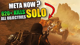 ALL OBJECTIVES, MAX DIFFICULTY, SOLO - Helldivers 2 ( Conduct Geological Survey Mission )