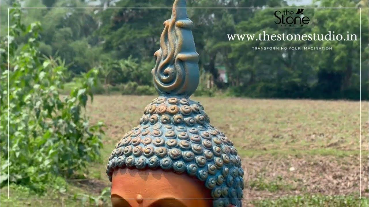 Big Size Buddha Statue For Home 3ft, www.thestonestudio.in YouTube