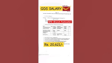 GDS Salary in 2024 GDS BPM, ABPM, Dak Sevak Salary #gds #ssc #upsc #govtjobs #motivation #viralvideo