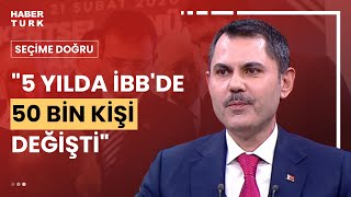 AK Parti İstanbul Büyükşehir Belediye Başkan Adayı Murat Kurum Habertürk'te I Seçime Doğru