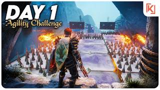 Trying to Get GOLD on Every Agility Course In RuneScape: Dragonwilds