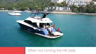 Monte Carlo Yachts MCY 65 in Deep Water Bay, Hong Kong