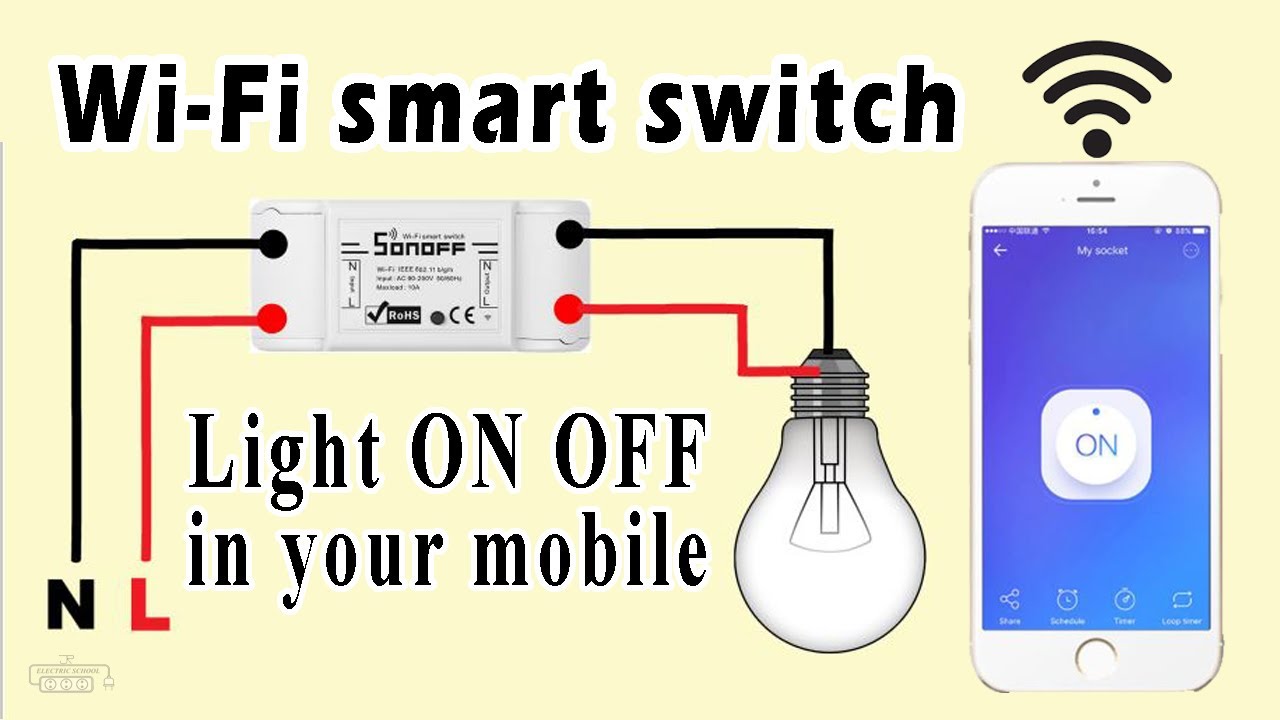 wifi smart switch wiring 