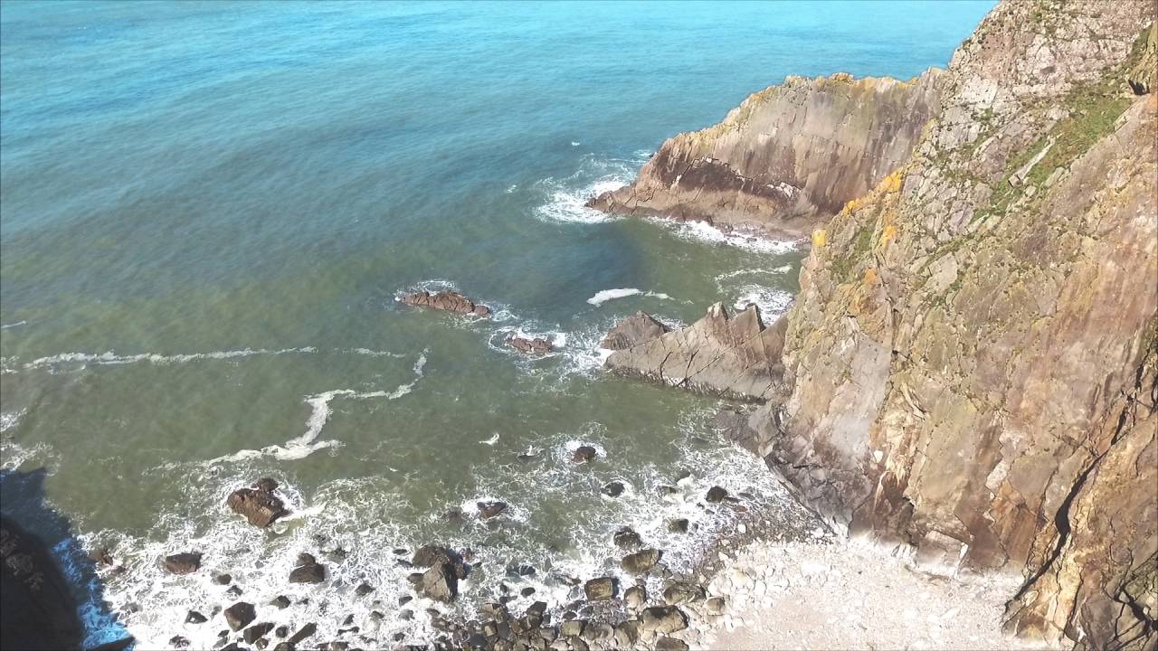 UK Coast Line by Drone