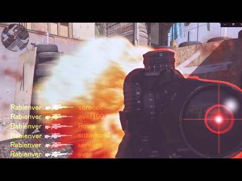 【CoD:MW】スナイパー連続キル #2