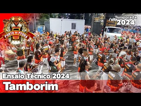 Porto da Pedra 2024 | Tamborim - Ensaio Técnico | Samba ao vivo - #ET24