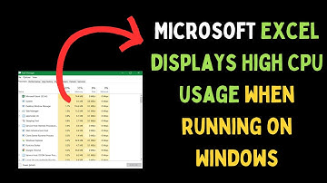 How to Fix Microsoft Excel Displays High CPU Usage When Running on Windows 11