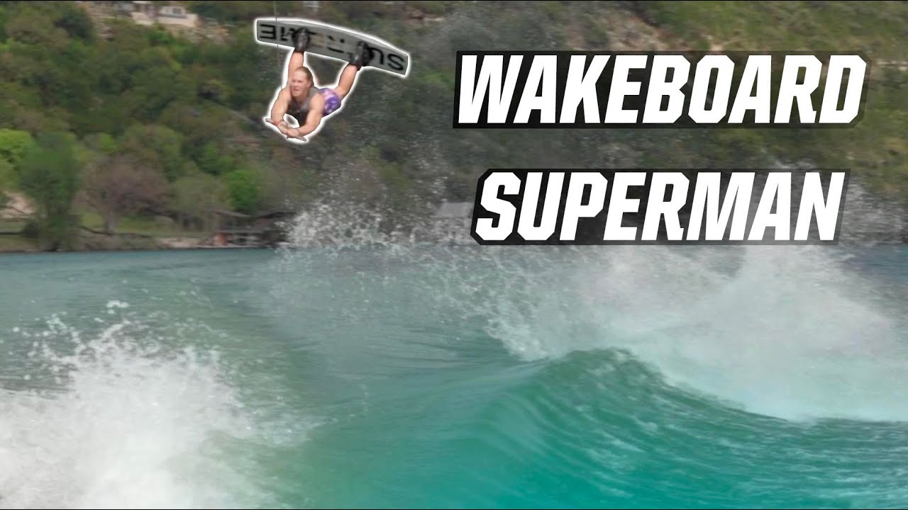 WAKEBOARDING SUPERMAN! YouTube