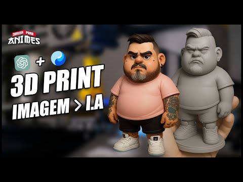 🔴HOW TO TRANSFORM IMAGES INTO 3D MODELS FOR PRINTING I ZBRUSH FOR ANIME