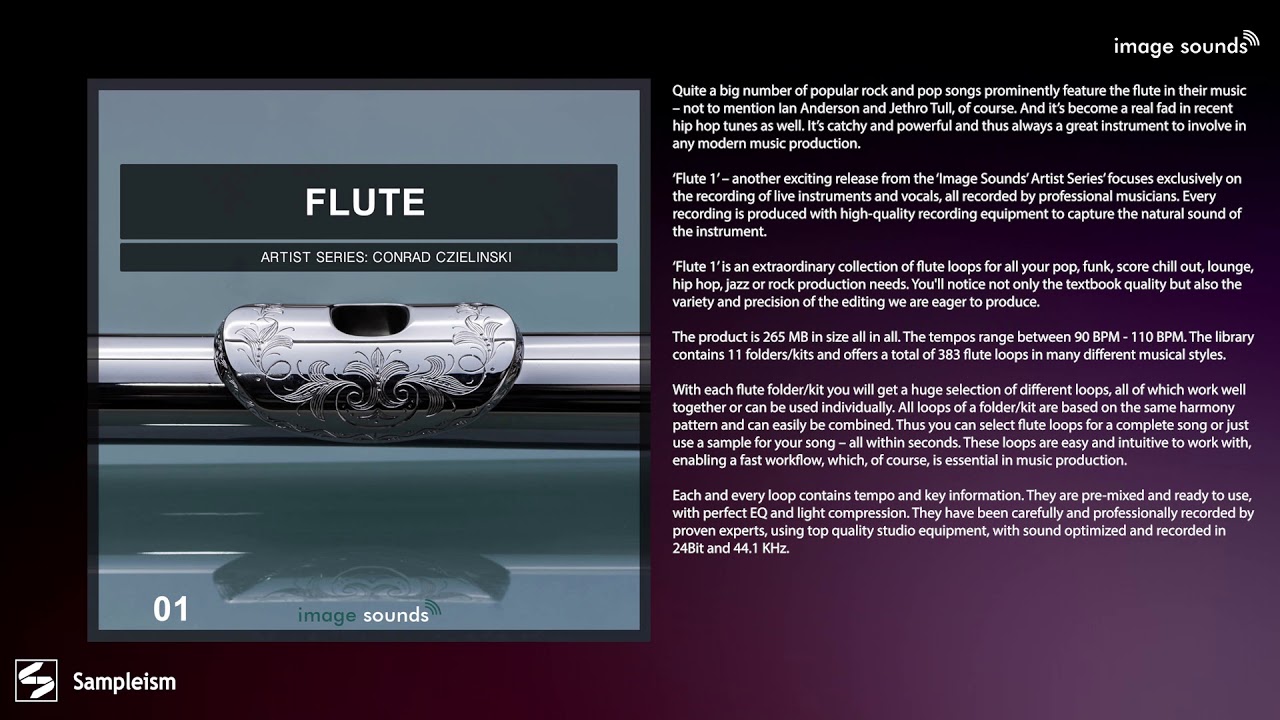 Flute // Sample Pack // Loops // Image Sounds YouTube