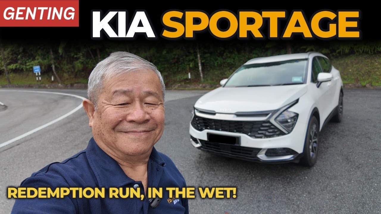 Kia Sportage on Genting Roads in the wet! | YS Khong Driving