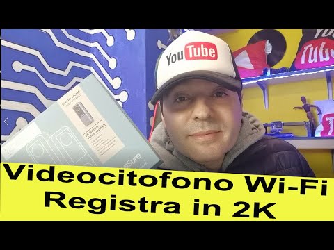 Videocitofono WiFi,  registra in 2K GazingSure Doorbell Recensione