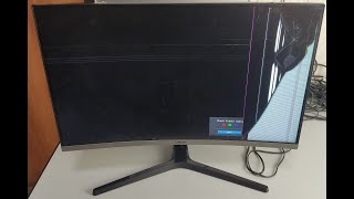 Полная разборка монитора Samsung C27R500FHI Complete disassembly of the Samsung C27R500FHI monitor
