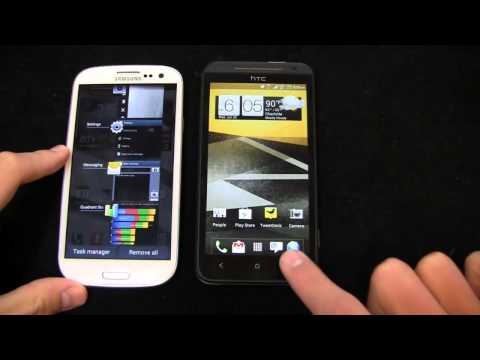 Samsung Galaxy S III vs. HTC EVO 4G LTE Dogfight Part 2