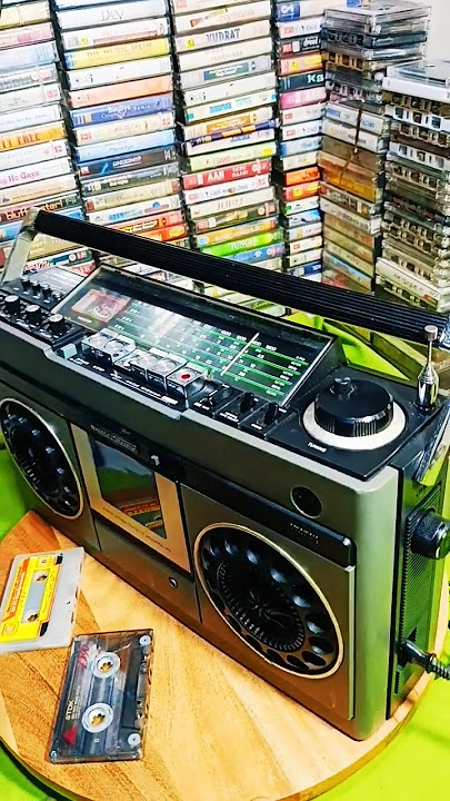 1976 model evergreen tape recorder National Panasonic RSS-466ST stereo#viral #youtube