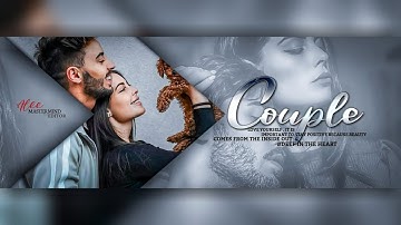 How to make stylish Facebook cover photo in PicsArt step by step | by Alee Creation.