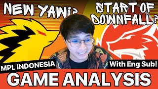 [WITH ENGSUB] ONIC ID showing cracks! AURA with the NEW YAWI | GAME ANALYSIS by OhMyV33NUS