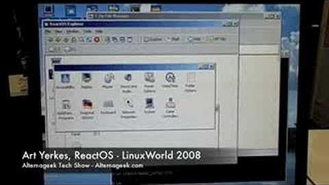 Art Yerkes, ReactOS - LinuxWorld 2008