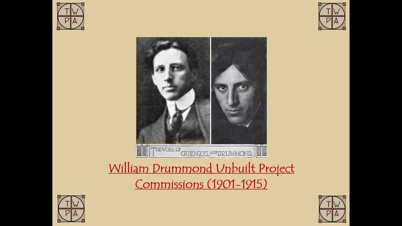 William Drummond Unbuilt Project Bldgs