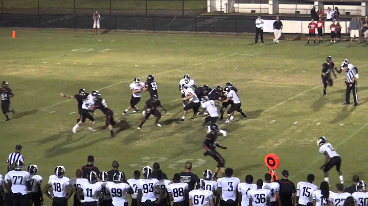 2014 RB Treshaun Sanderlin (Boiling Springs HS) vs...