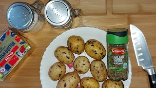 Roasted Herbed Potatoes | Easy roast potatoes | Quick and simple recipe you need