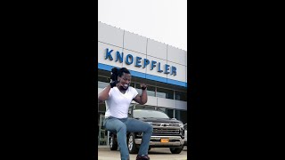 Having a good time at Knoepfler Chevrolet in Sioux City