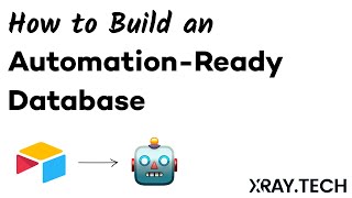Famous Build an Automation-Ready Database: 3 Tips and Techniques Profile