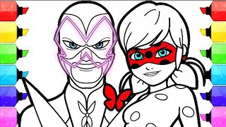 Miraculous Ladybug Coloring Pages | How to Draw and Color Ladybug season 2 Coloring Book